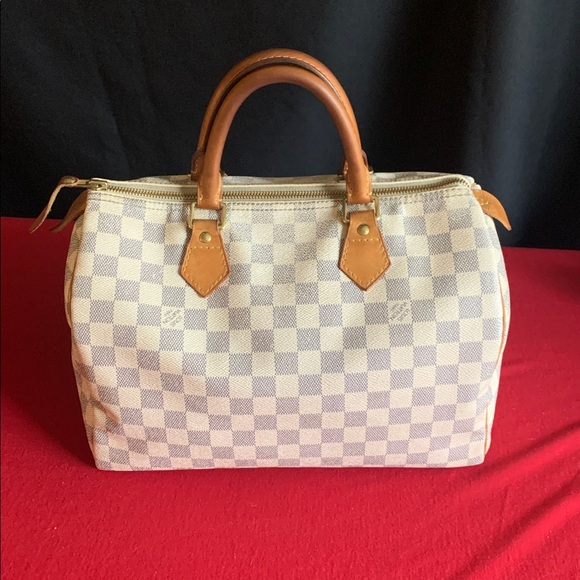 Louis Vuitton Handbags - Louis Vuitton Damier Azure Speedy 30